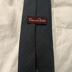 Oscar De la Renta Navy Tie
